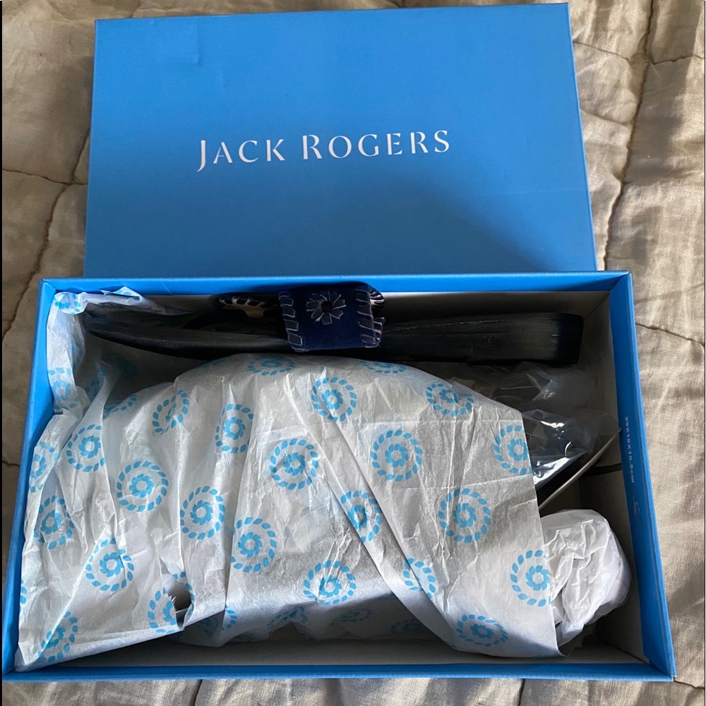 Jack Rogers Suede Demi Wedge
